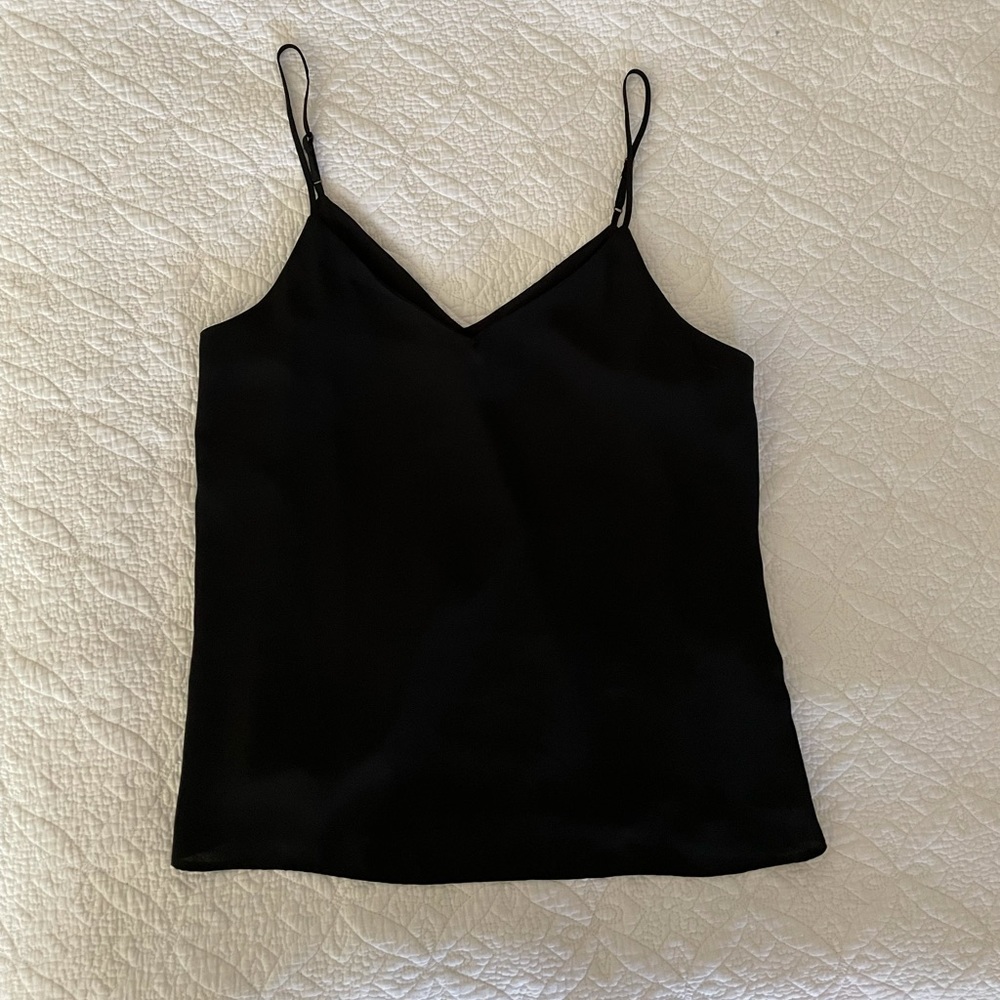 Silky Black NTW Banana Republic Tank